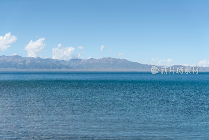 中国新疆赛里木湖夏季风景