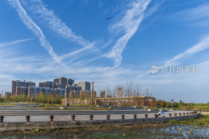 武汉江夏中央大公园风景